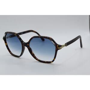 Tory Burch Hexagonal Tortoise Sunglasses